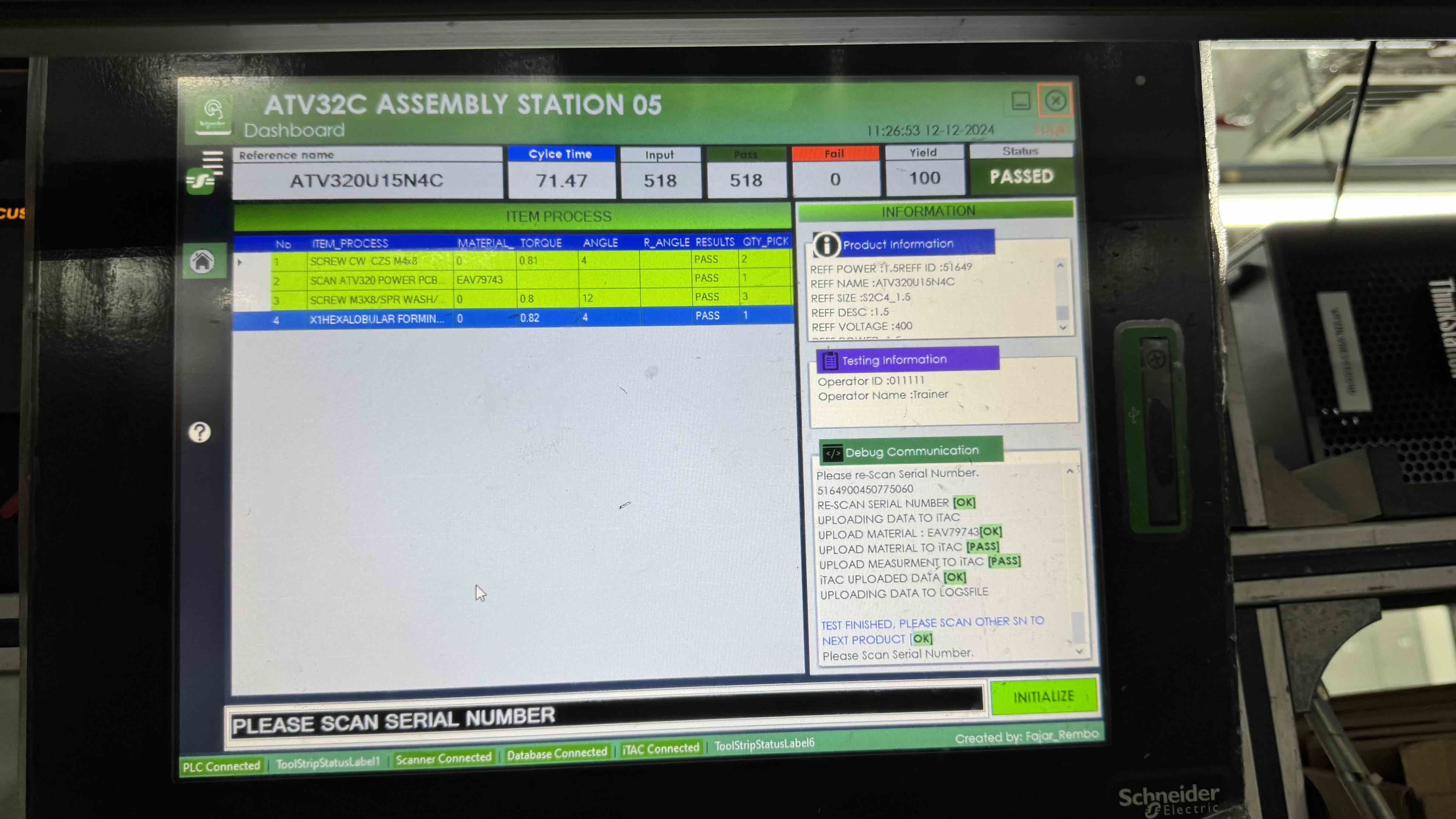 ATV32C ASSEMBLY STATION 05